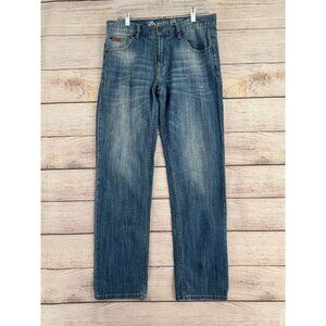 LRGeans ill Denim Kids True Straight Fit Jeans Men's 32 Blue Medium‎ Wash Denim